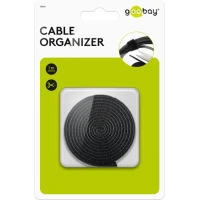 Cable Management Set with Hook-and-Loop Fastener Roll (1 m)