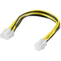 ATX12 P4 PC Power Cable/Adapter, 4-Pin to 8-Pin