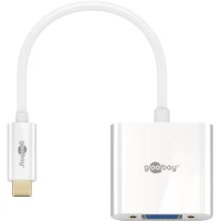 USB-C™ to VGA Adapter, 0.2 m, white