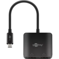 USB-C™ Adapter to 2x DisplayPort™