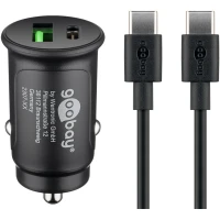 Dual USB Car Fast Charging Set USB-C™ (27 W)