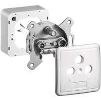 Complete Set: 3-Hole Antenna Stub/End Socket