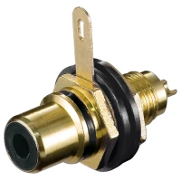 RCA Female Connector with Soldered Connection