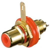 RCA Female Connector with Soldered Connection