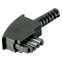 TAE-F male with Cable Protector