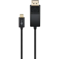USB-C™ to DisplayPort™ Cable, 1.2 m, black