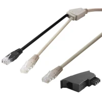 DSL Y Distributor/Adapter (RJ45/TAE) Cable Set