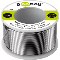 Solder Lead-Free, ø 0.8 mm, 20 g