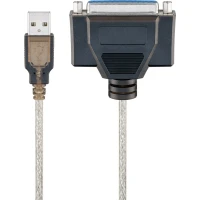 USB Printer Cable, Transparent