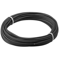Insulated Copper Wire, 10 m, black