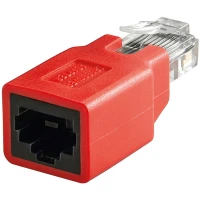 RJ45 Crossover Modular Adapter, CAT 5e