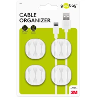 Cable Management 3 Slots, White