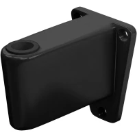 Wall Mount for Magnifying Lamps with Articulated Arm, black