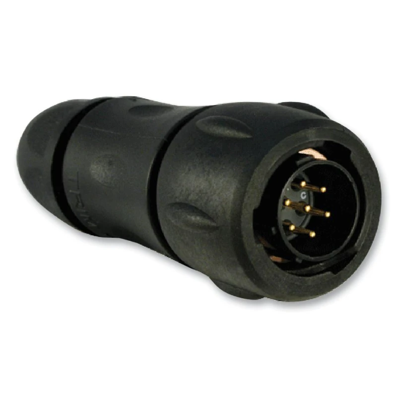 Connector, circular, plug, 10-7, cable, UTS6JC10E7P