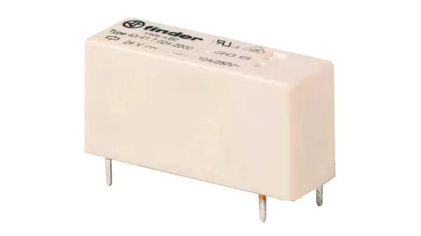 Relee 12VDC 0.25W 20.7mA 580R SPDT 10A 3.5mm