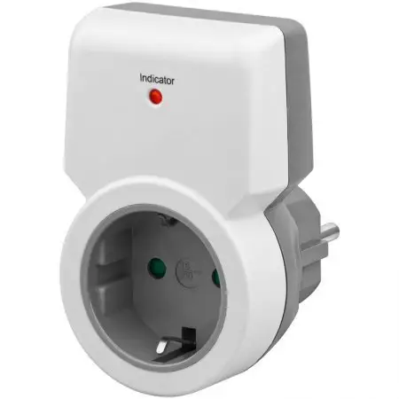 Pult + lülitatav seinapesa 30m 230VAC 1100W 433MHz kuni 4 pesa