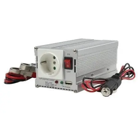 Muundur 12V->230V 300W USB