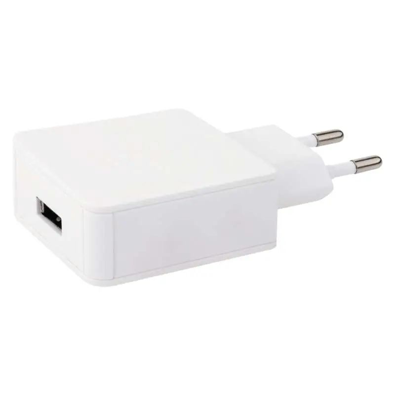 USB laadija USB-A pesa QC3.0 2.4A 18W valge