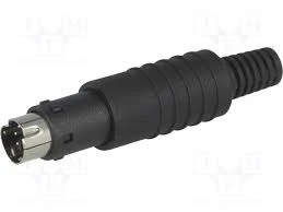 6-pin MINIDIN pistik Lumberg