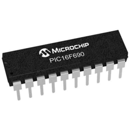 PIC microcontroller Flash:4kx14bit EEPROM:256B SRAM:256B