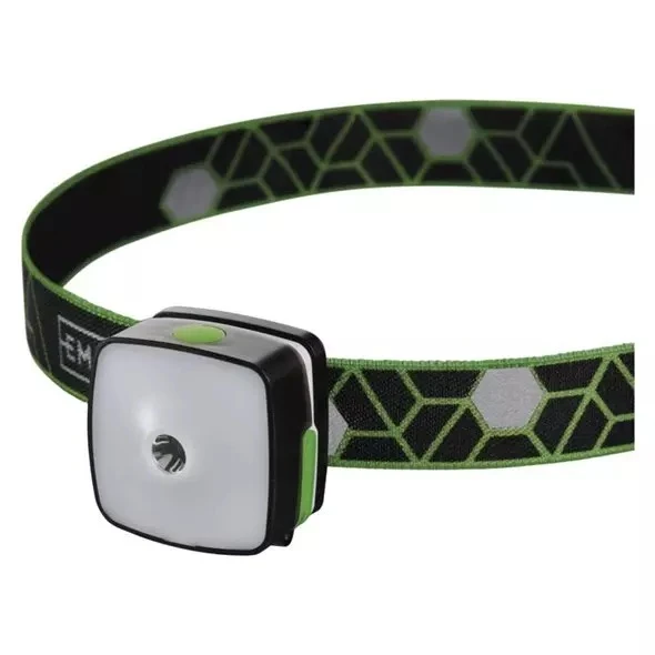 Headlamp 3W white + 4xSMD white 110lm rechargeable battery inside