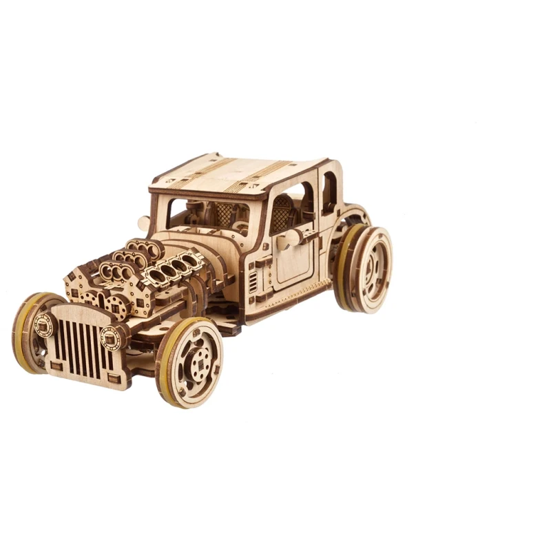 "Hot Rod Furious Mouse" auto 207-osa vineer konstuktor