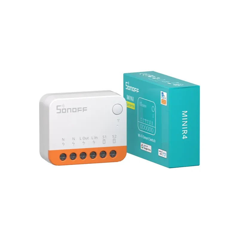 Sonoff Mini WiFi Nutilüliti, Lüliti sisend 10A