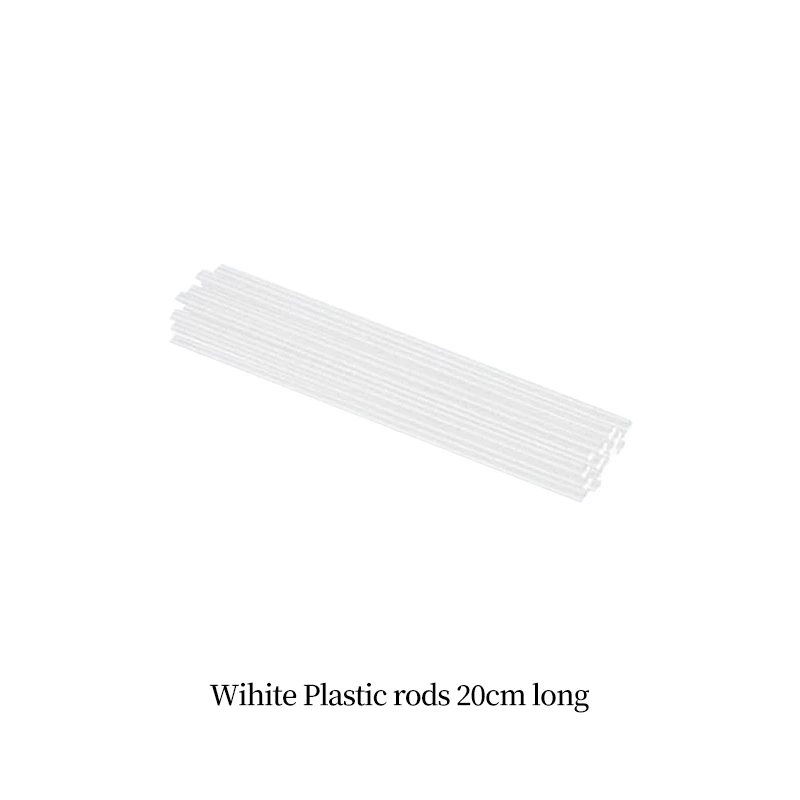 Yihua plastikuparanduskomplekti plastribad valged 20tk