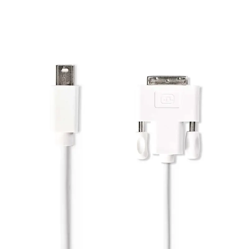 Разъем Mini Displayport -> разъем DVI, 2 м, белый