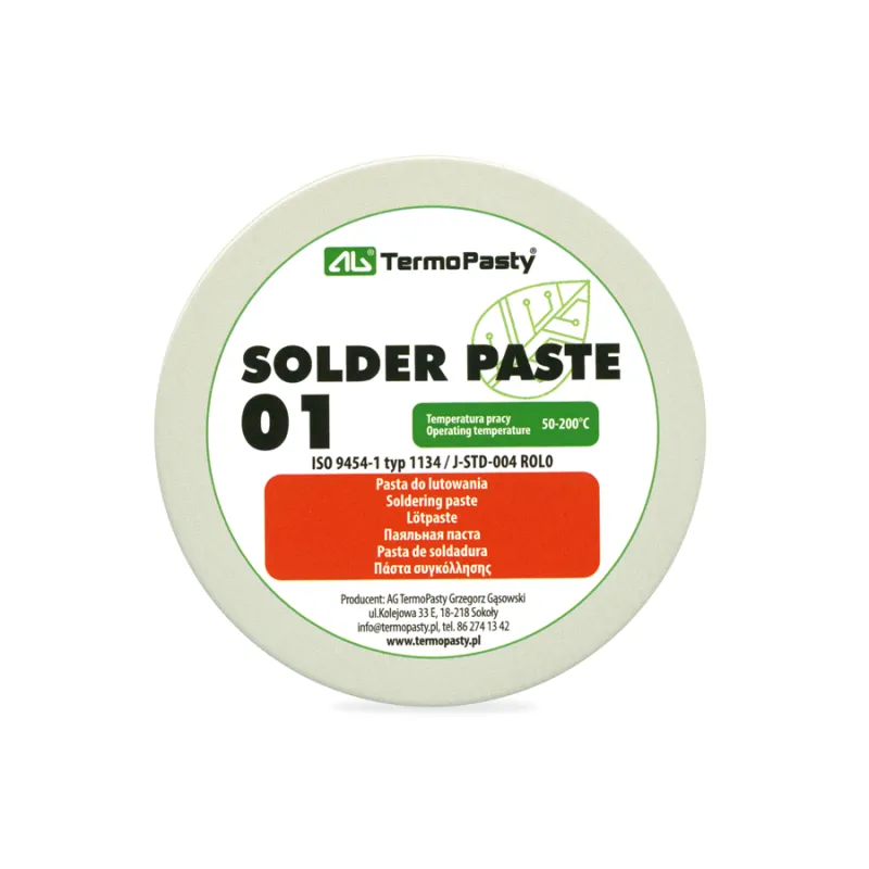 Solder paste with rosin 40g in a box CHE1406