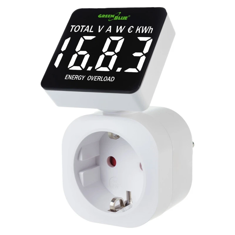 Energiamõõtja ühetariifne 230VAC 16A 3680W