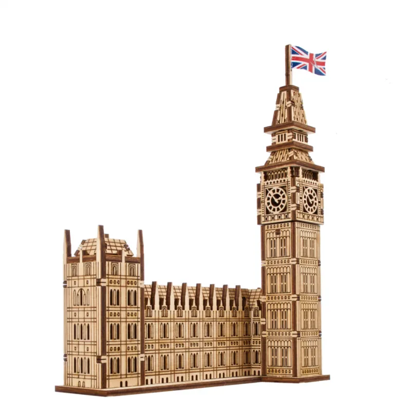 "Big Ben" 63-part plywood constructor