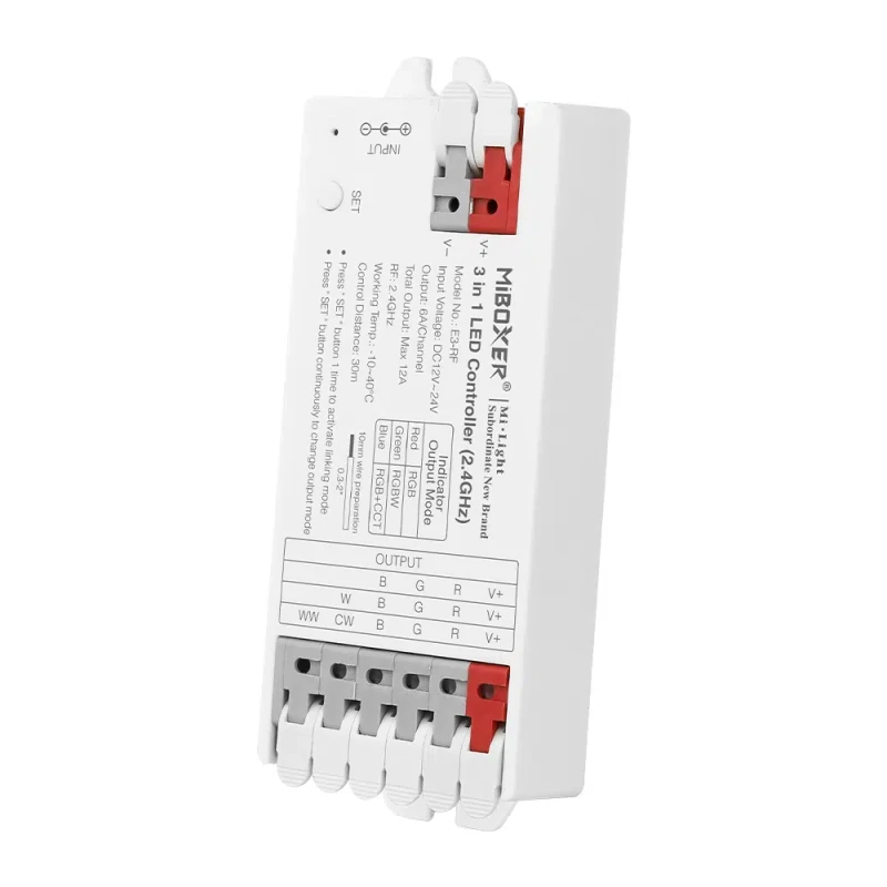 RGB/CCT LED controller RF 12-24V 12A MiBoxer