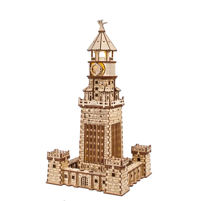 "Lighthouse of Alexandria" 340-piece plywood model kit