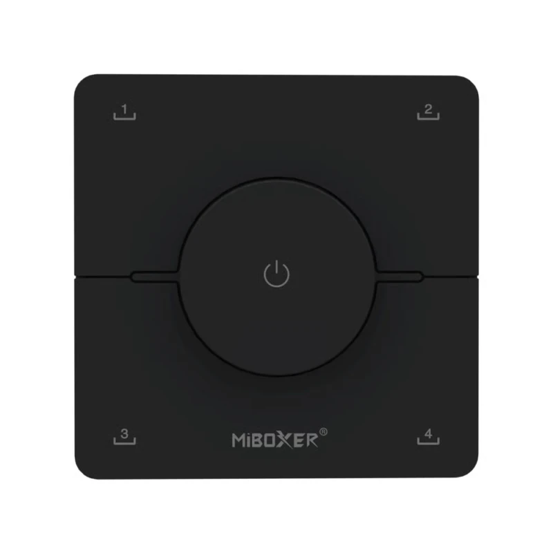 1- Zone/4-Scene MONO/CCT Rotating Remote Black 2xAAA