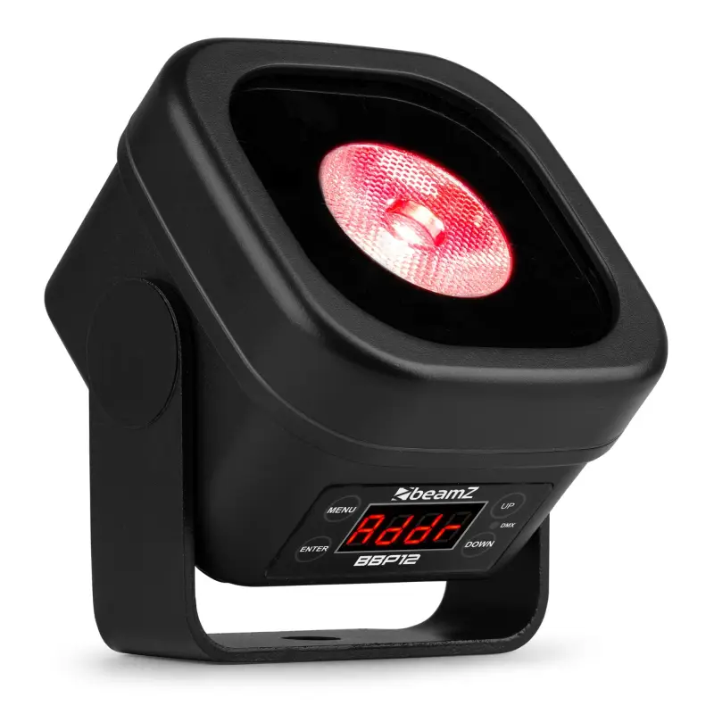 Mini väli ülesse LED valgusti BBP12 akuga 12W RGBAL LED