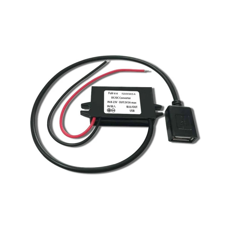 Понижающий преобразователь 12В-5В/3А, USB