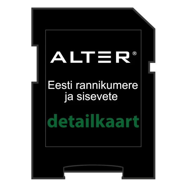 Detailkaart ALTER-4 Eesti rannik 20nm ja siseveed