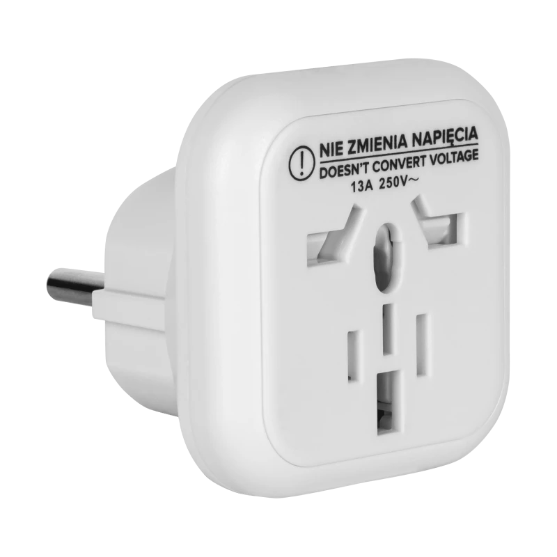 Универсальный дорожный адаптер UK/US/AU/CN в EU