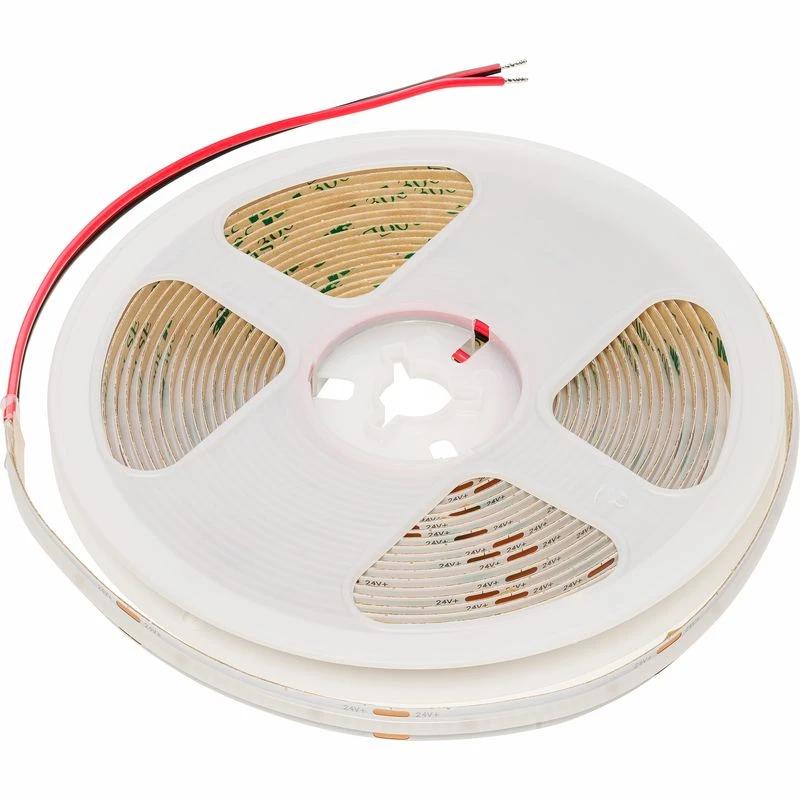 LEMLUX LED Strip, 24Vdc, 11W/m, COB 480LED/m, Blue, IP20, 180°