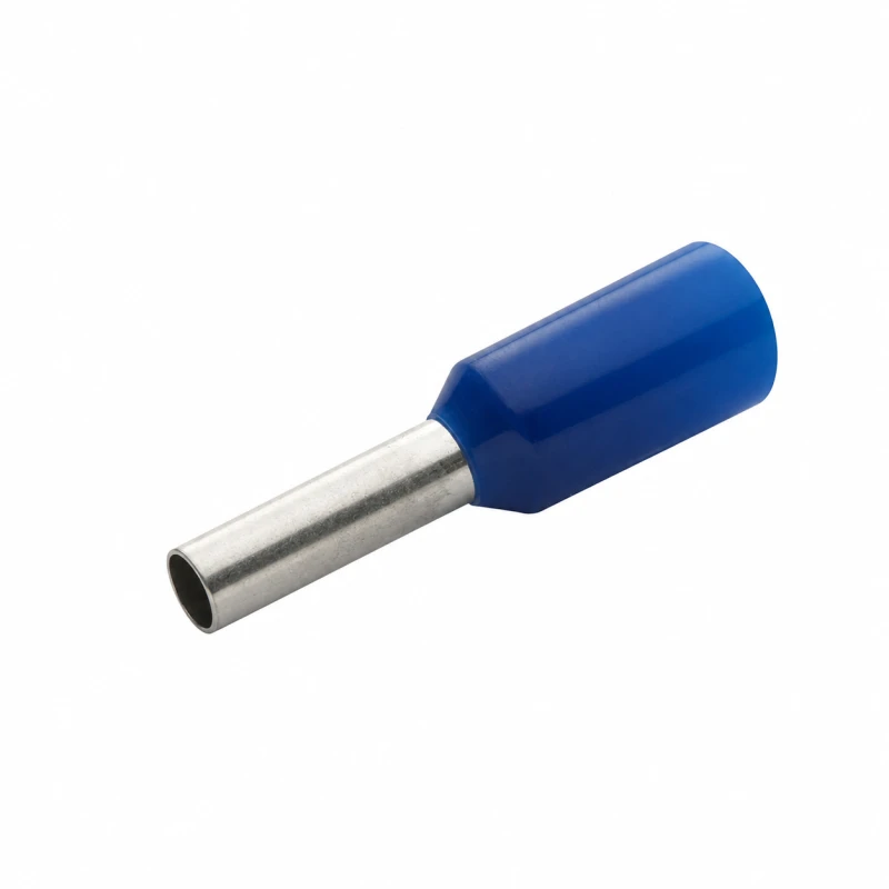 Ferrule 2.5 mm, 18 mm, blue, pack of 100 pcs