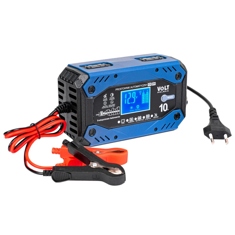 Battery Charger for LiFePO4 AGM batteries 12V10A/24V5A