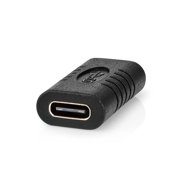 Адаптер USB-C Nedis CCGB64900BK, USB 3.2 Gen2, гнездо-гнездо