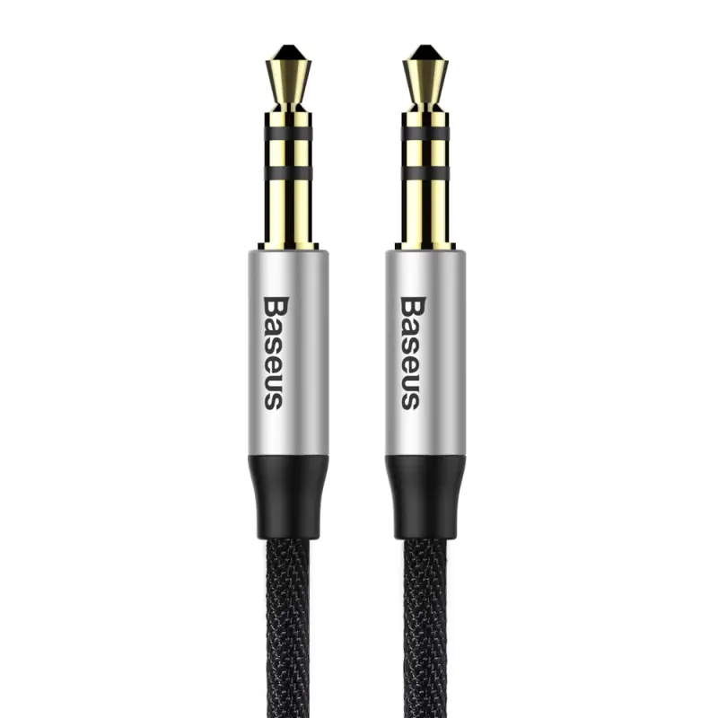 Audio cable 3.5mm-3.5mm stereo, 1m, BASEUS