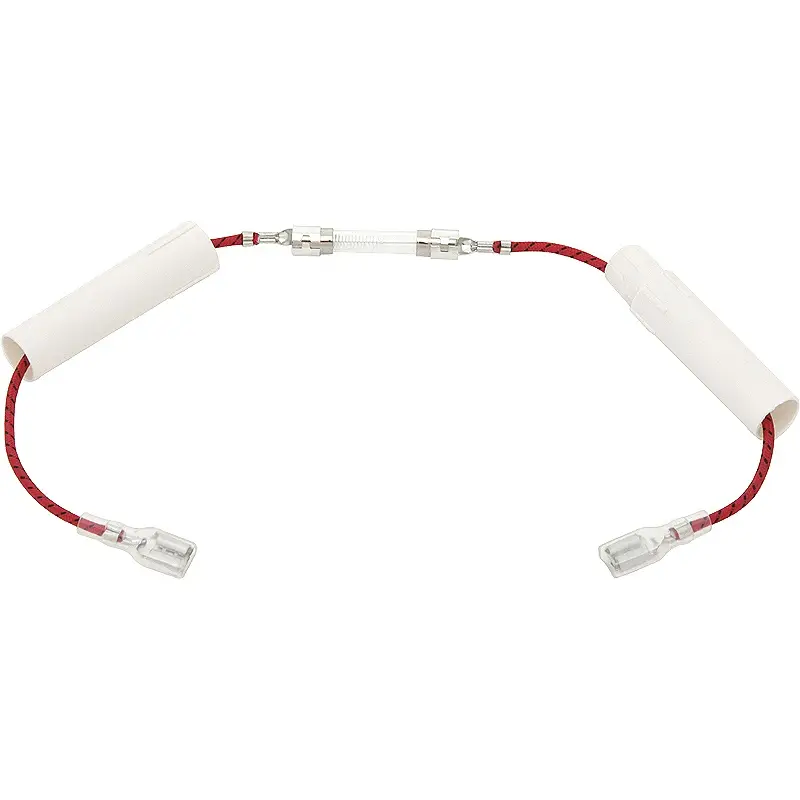 Microwave oven fuse 5 kV 0.9 A with insulated terminals (plug-in type)