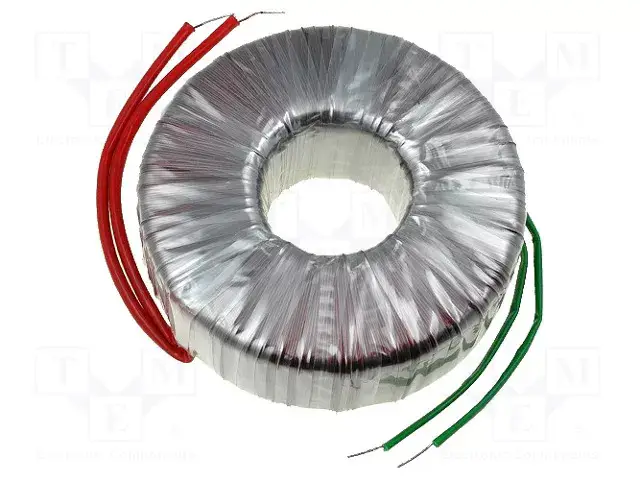 Toroidal transformer 450VA 230VAC 230V 2.05A with leads