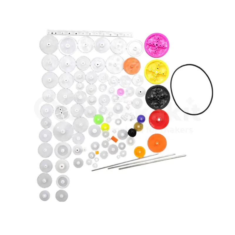 LaskaKit set of plastic gears - 106 pieces
