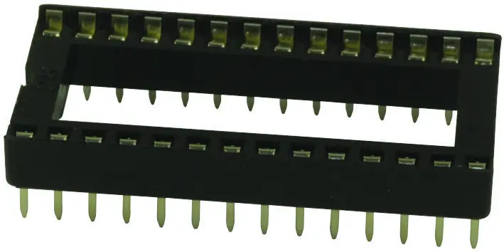 Multicomp Pro SPC15504 DIP-mikroskeemipesa, 28 kontakti, 2,54 mm, THT