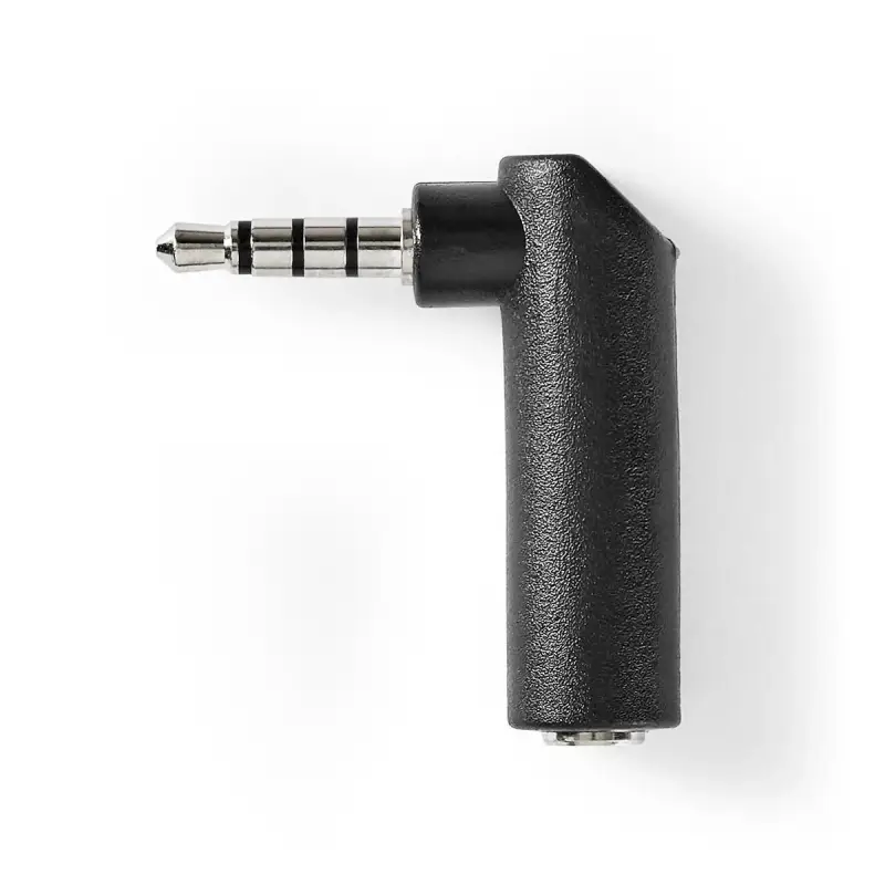 3.5mm stereo pistik-3.5mm stereo pesa adapter, nikkel