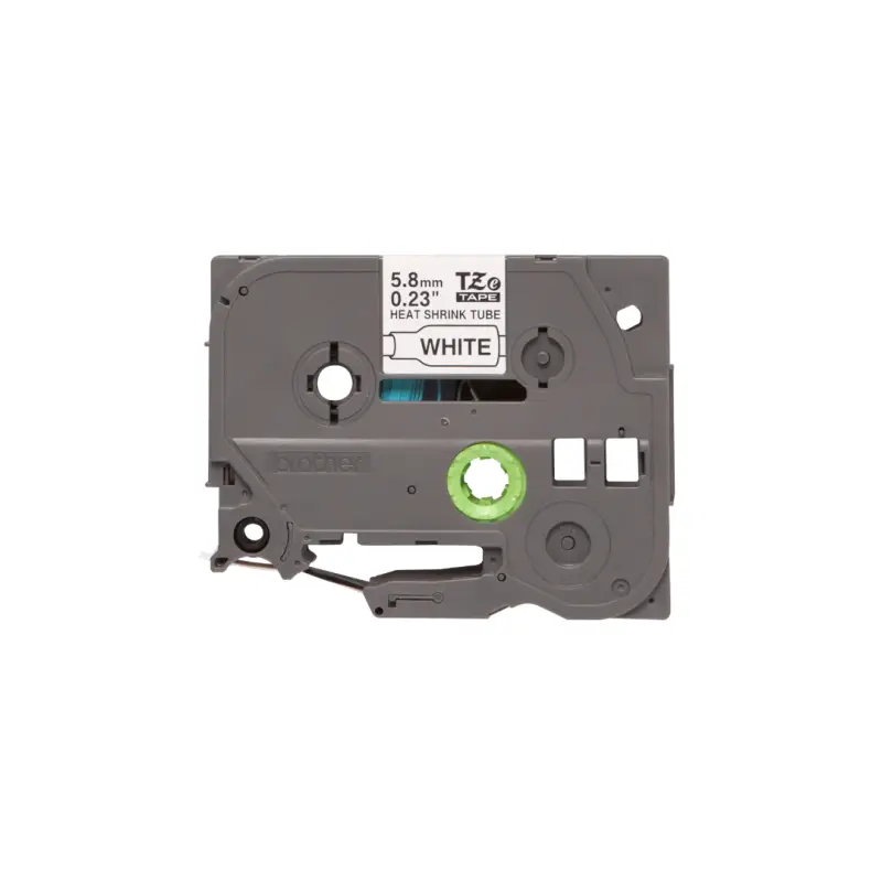 Kleepkirjalint/markeerimislint Brother HSE-211 asendus 6mm must/valgel termokahanevtoru 3/1mm